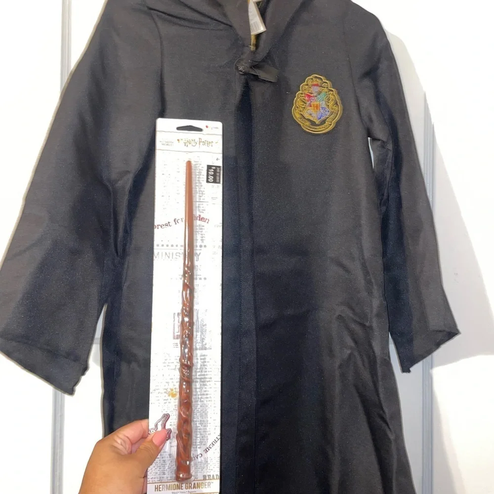 Harry Potter Play Costume Cloak and wand